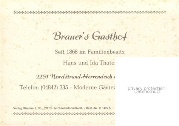 Herrendeich Brauer's Gasthof Restaurant – Bild 2