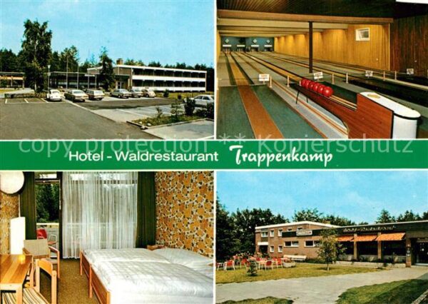 Bad Segeberg Waldhotel Restaurant Trappenkamp Kegelb