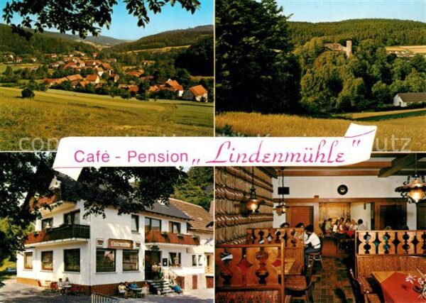 Wallenstein Cafe Pension Lindenmühle Landschaftspan