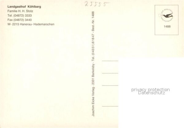 Hademarschen Landgasthof Köhlbarg Restaurant – Bild 2
