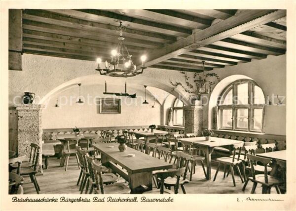 Bad Reichenhall Brauerei Ausschank zum Bürgerbräu Bräuh