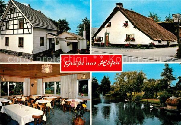Hoefen Monschau Restaurant Am alten Eifelhaus Schwanent