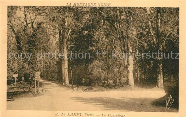 La Montagne Noire Le Lampy Vieux Le Carrefour