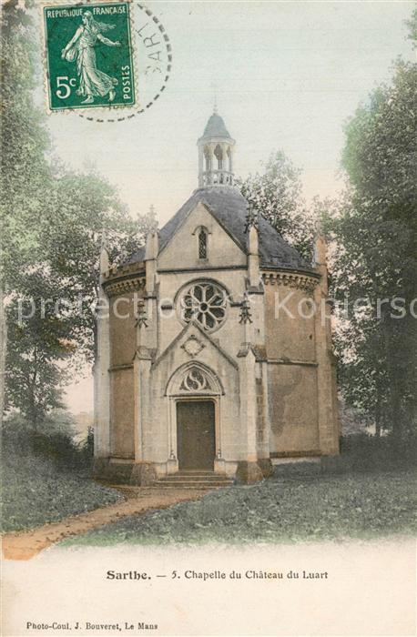 Sarthe La (Departm.) Chapelle du Chateau du Luart