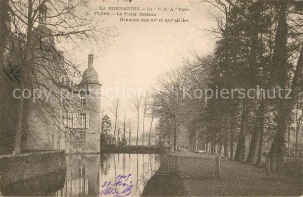 Flers Pas-de-Calais Le Vieux Chateau Remonte aux XV