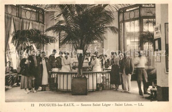Pougues-les-Eaux Source Saint Leger Saint Leon
