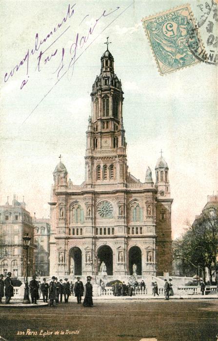 Paris Eglise de la Trinite