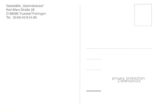 Trusetal Gaststätte Gesindestube – Bild 2