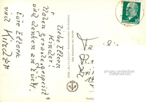 Ziegenhals Berlin Ernst Thälmann Gedenkstätte Details – Bild 2