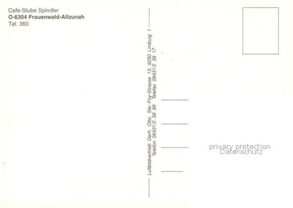Allzunah Cafe Stube Spindler Fliegeraufnahme – Bild 2