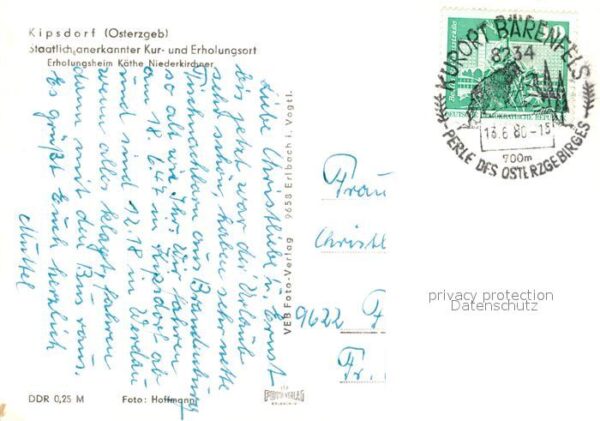 Kipsdorf Erholungsheim Käthe Niederkirchner – Bild 2