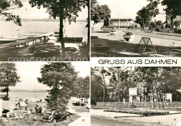 Dahmen Am Malchiner See Teilansicht Internat C
