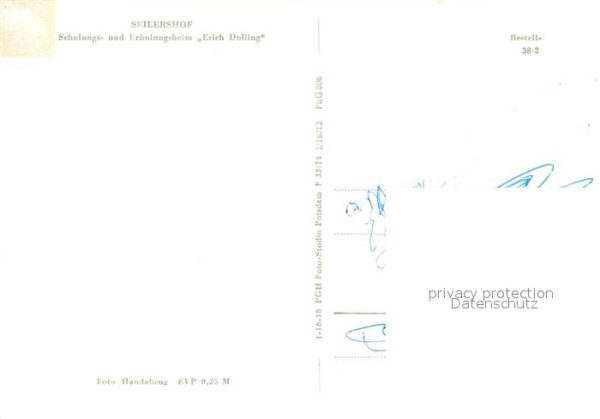 Seilershof Schulungs und Erholungsheim Erich Dulli – Bild 2