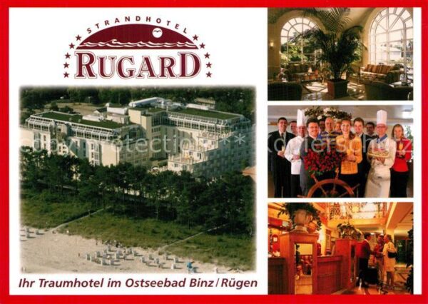 Binz Ruegen Strandhotel Rugard Gasträume Personal