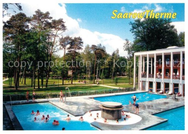 Bad Saarow Aussenbereich der Saarow Therme