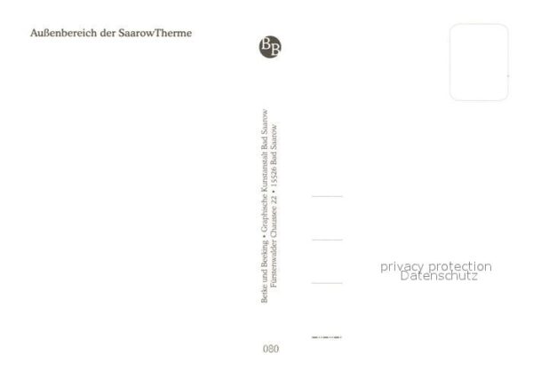 Bad Saarow Aussenbereich der Saarow Therme – Bild 2