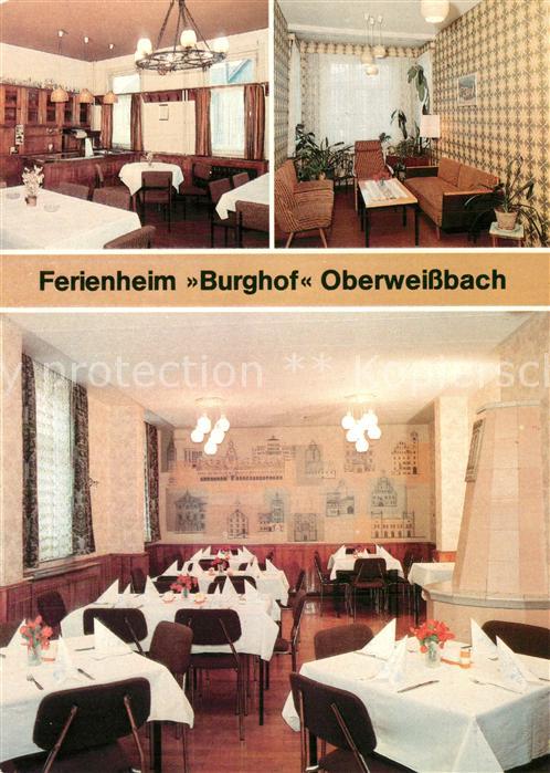 Oberweissbach Ferienheim Burghof Gasträume