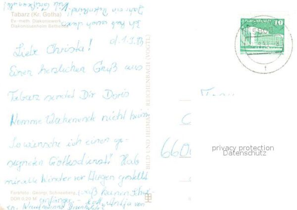 Tabarz Ev meth Diakoniewerk Diakonissenheim Be – Bild 2
