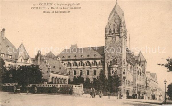 Koblenz Rhein Regierungsgebäude