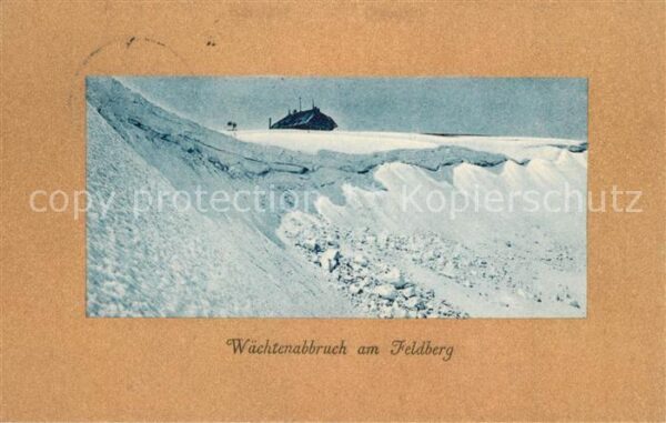 Feldberg Schwarzwald Wächtenabbruch