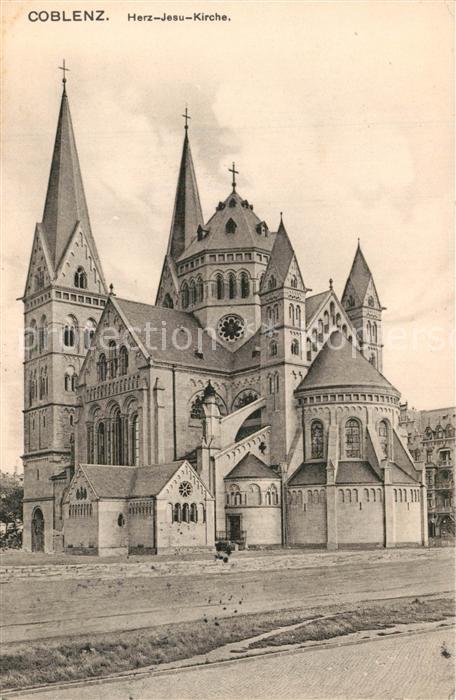 Koblenz Rhein Herz Jesu Kirche