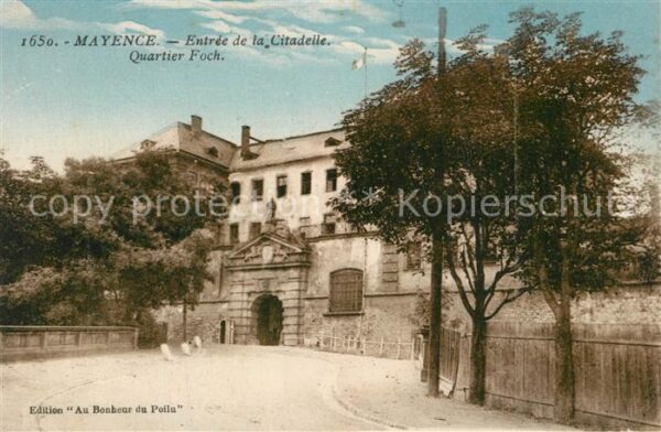 Mayence Citadelle Quartier Foch