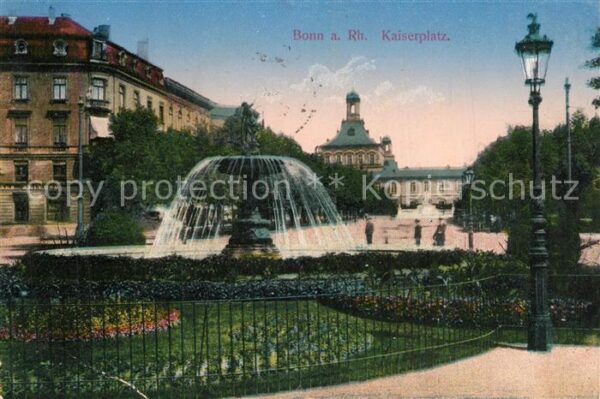 Bonn Rhein Kaiserplatz