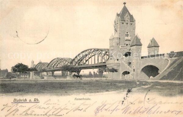 Biebrich Wiesbaden Kaiserbrücke