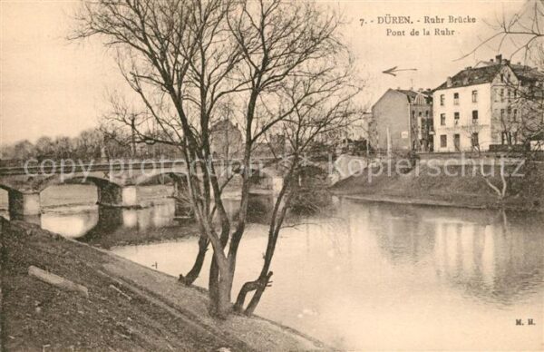 Dueren Rheinland Ruhrbrücke