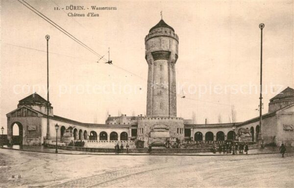 Dueren Rheinland Wasserturm
