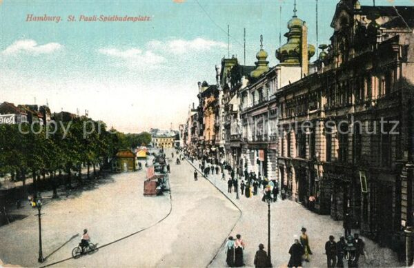 Hamburg Sankt Pauli Spielbudenplatz