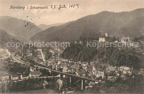 Hornberg Schwarzwald Panorama