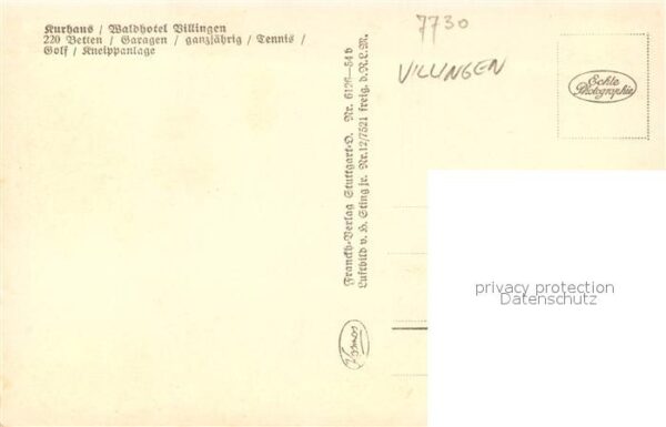 Villingen-Schwenningen Kurhaus Waldhotel – Bild 2