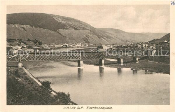 Bullay Mosel Alf Eisenbahnbrücke