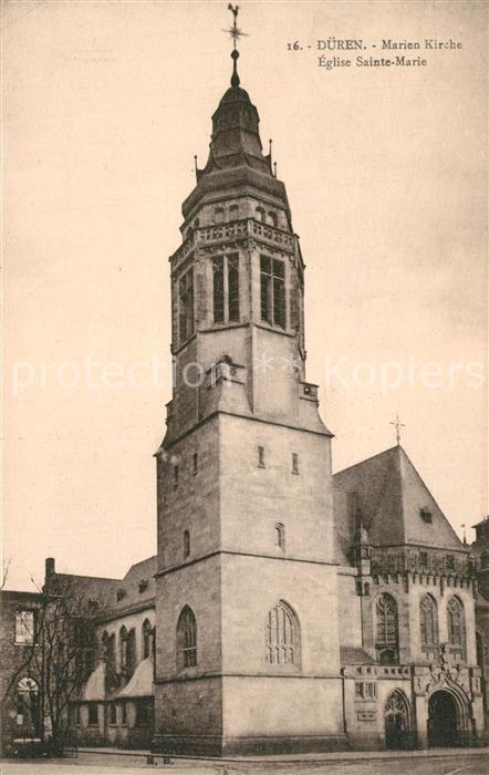 Dueren Rheinland Marienkirche