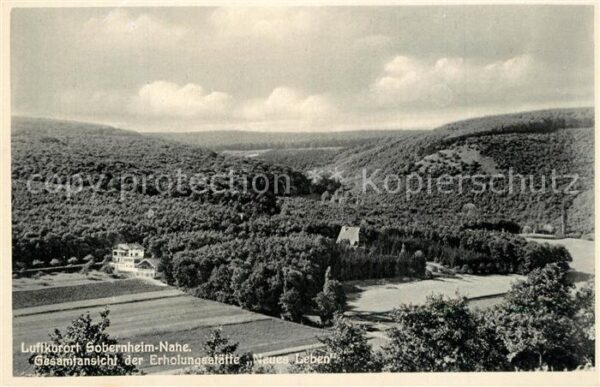 Sobernheim Panorama Erholungsstätte Neues Leben