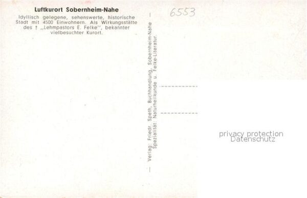 Sobernheim Panorama Erholungsstätte Neues Leben – Bild 2