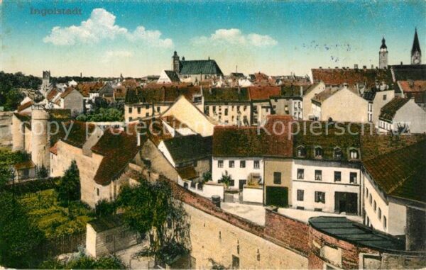 Ingolstadt Donau Stadtpanorama