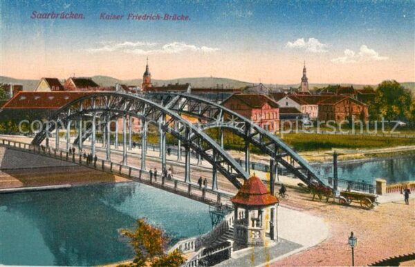 Saarbruecken Kaiser Friedrich Brücke