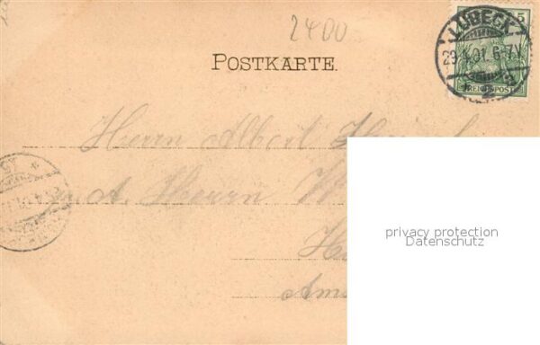 Luebeck Obertrave mit Dom – Bild 2