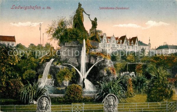 Ludwigshafen Rhein Jubiläums-Denkmal