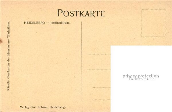Heidelberg Neckar Jesuitenkirche – Bild 2