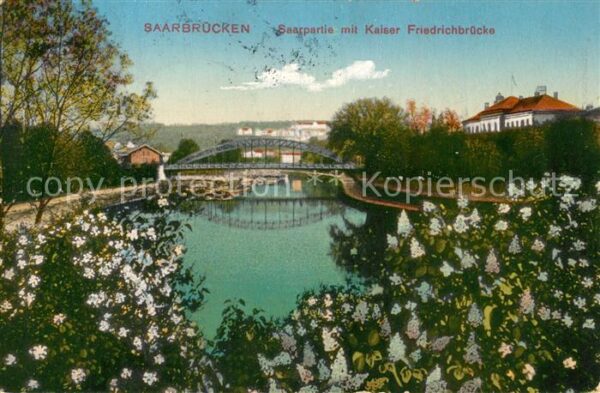 Saarbruecken Kaiser Friedrichbrücke