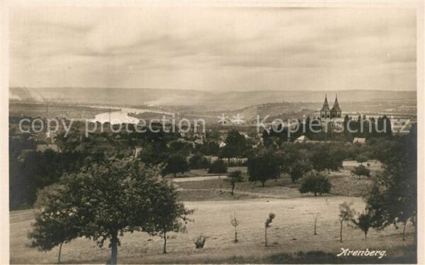 Arenberg Koblenz Panorama Kirchtürme