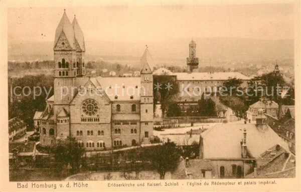 Bad Homburg Erlöserkirche Kaiserliches Schloss