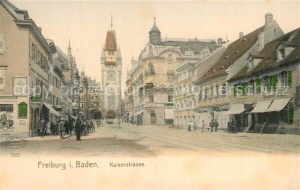 Freiburg Breisgau Kaiserstraße