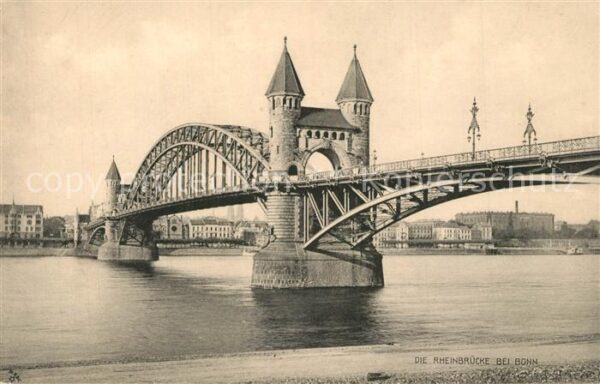 Bonn Rhein Rheinbrücke