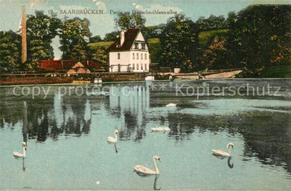 Saarbruecken Deutschmühlenweiher