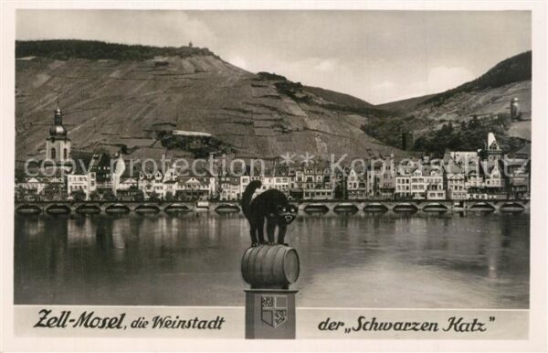 Zell Mosel Schwarze Katz Panorama