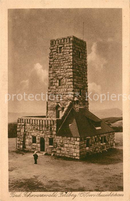 Feldberg Schwarzwald Aussichtsturm